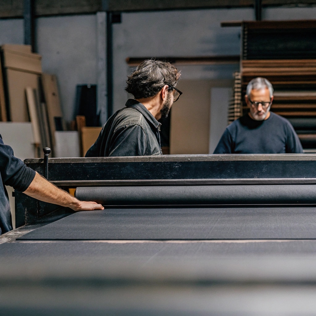 Close view of a distinctive business card design